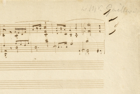 Autograph fragment